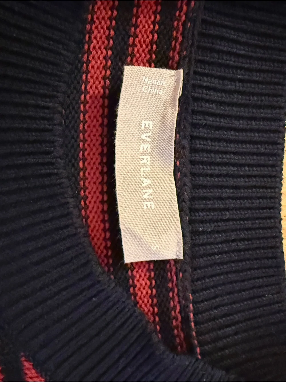 Everlane striped crewneck